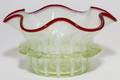 VASELINE OPALESCENT GLASS BOWL C 1900