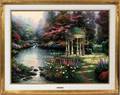 AFTER THOMAS KINKADE LITHO THE GARDEN OF PRAYER