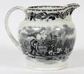 ENGLISH STAFFORDSHIRE ALMA JUG C 1860