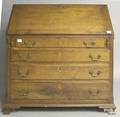 Pennsylvania Chippendale cherry slant front desk
