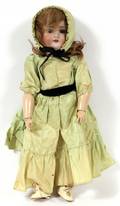 BISQUE WOOD JOINTED DOLL OPENCLOSE EYES TEETH