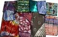 AFRICAN RESIST DYED CLOTHS 10 PCS