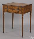 Massachusetts Sheraton work table ca 1800