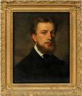 19TH C AMERICAN OIL PORTRAIT OF A GENTLEMAN
