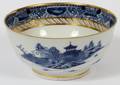 CHINESE EXPORT PORCELAIN BLUE ON WHITE SMALL BOWL