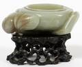 CHINESE JADE BRUSH WASHER