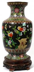 CHINESE CLOISONNE VASE