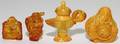 AMBER MINIATURES 4 PIECES