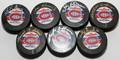 MONTREAL CANADIANS AUTOGRAPHED HOCKEY PUCKS