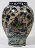 IRAN PORCELAIN GLAZED VASE
