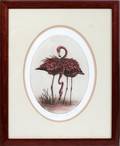 DIANNE KRUMEL COLOR ETCHING 21500 FLAMINGOES