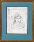 EDNA HIBEL PRINT PORTRAIT
