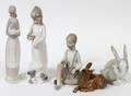 LLADRO PORCELAIN FIGURES FIVE
