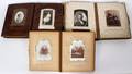 EARLY PHOTO ALBUMS C 1900 THREE