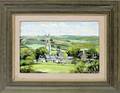 CHARLES EVISON OIL PAINTING BRITISH LANDSCAPE