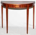 HEPPLEWHITE STYLE MAHOGANY CONSOLE TABLE