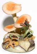 CYBIS BISQUE FIGURE OF A MUSHROOM