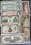 PAPER CURRENCY ORIENTAL BRAZIL  CANADA