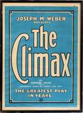 JOSEPH M WEBBER COLOR LITHO POSTER THE CLIMAX