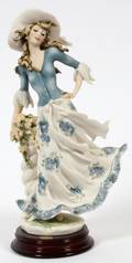 GIUSEPPE ARMANI BISQUE FIGURE OF LADY JANE