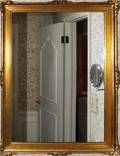 DECORATED GOLD FRAME MIRROR