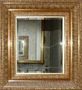 GILT GESSO  WOOD MIRROR