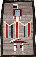 NAVAJO YEI RUG CIRCA 1910