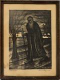 SAUL RABINO LITHOGRAPH WANDERER