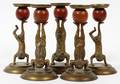 ARTHUR COURT DESIGNS ANIMAL CANDLESTICK HOLDERS