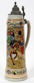 GERMAN MAGNUM CERAMIC BEER STEIN