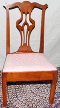 GEORGE III MAHOGANY SIDE CHAIR C 1800