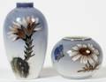 ROYAL COPENHAGEN PORCELAIN MINIATURE VASES 2 PCS