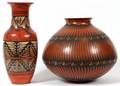 LUCY MORA  R MARYBOY NAVAJO POTTERY OLLA VASE