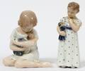 ROYAL COPENHAGEN PORCELAIN FIGURES 2 PIECES