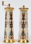 LENOX PORCELAIN HANDPAINTED SALT AND PEPPER