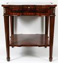 MAHOGANY TABLE C 1940 H 26 W 24