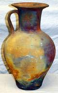 RAKU POTTERY VESSEL