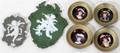 BISQUE PLAQUES  PORCELAIN MINIATURES