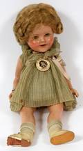 IDEAL CO SHIRLEY TEMPLE DOLL C 1930