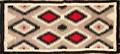 NAVAJO HAND WOVEN DAZZLER RUG