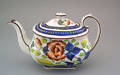 Gaudy Dutch teapot