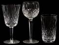 WATERFORD LISMORE CRYSTAL GLASSES 33 PCS