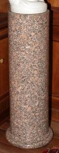 MARBLE COLUMNAR PEDESTAL