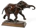 BARYE BRONZE ELEPHANT