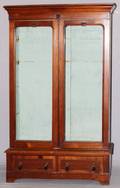 AMERICAN WALNUT CABINET C 1880