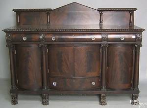 Empire revival sideboard