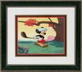 ARNOLD PALMER SIGNED MICKEY MOUSE ANIMATION CEL
