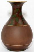 041080 MINTON  CO GLAZED EARTHENWARE VASE C 1853