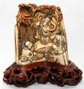 031097 CHINESE IVORY CARVING H 4 12