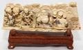 031104 CHINESE IVORY CARVING OF BUDAI H 2 34